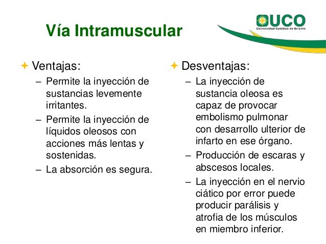 Vias de administracion de los farmacos vr redes - tema 4