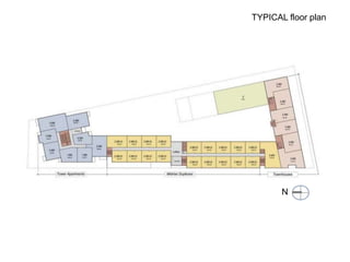 TYPICAL floor plan




       N
 