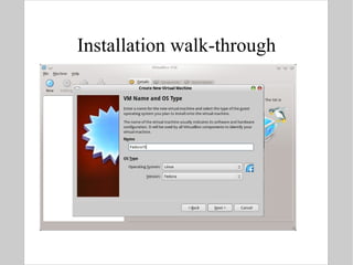 Installation walk-through 