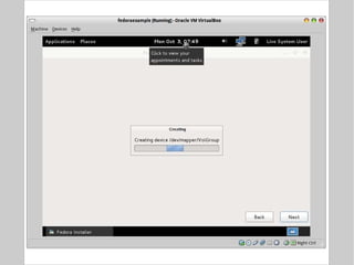 Installation walk-through 