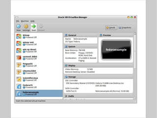 Start the virtual machine 