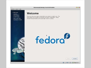 Installation walk-through 