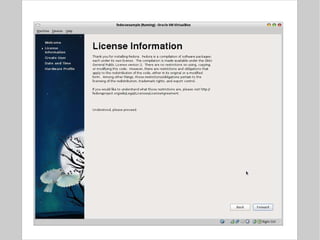 Installation walk-through 