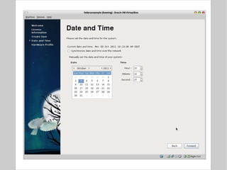 Installation walk-through 