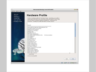 Installation walk-through 