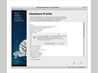 Installation walk-through 