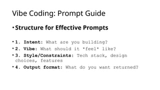 Introduction to Vibe Coding and Vibe Engineering | PPTX