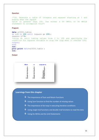 Learning SAS by Example -A Programmer’s Guide by Ron CodySolution | PDF
