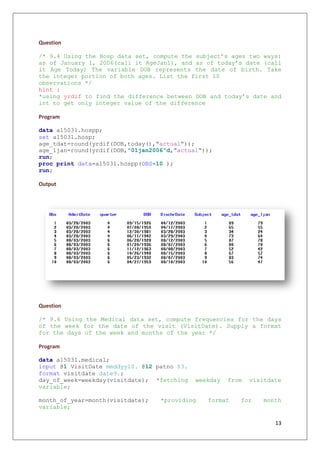 Learning SAS by Example -A Programmer’s Guide by Ron CodySolution | PDF