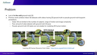 Video Inference VIBE: Video Inference for Human Body Pose and Shape Estimation | PPTX