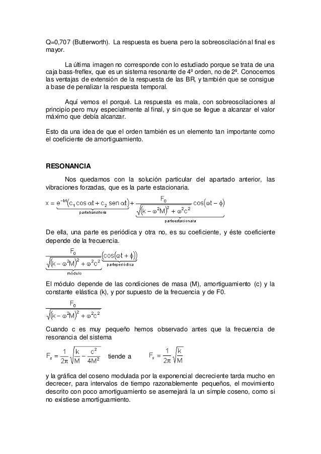 Vibración forzada periódica