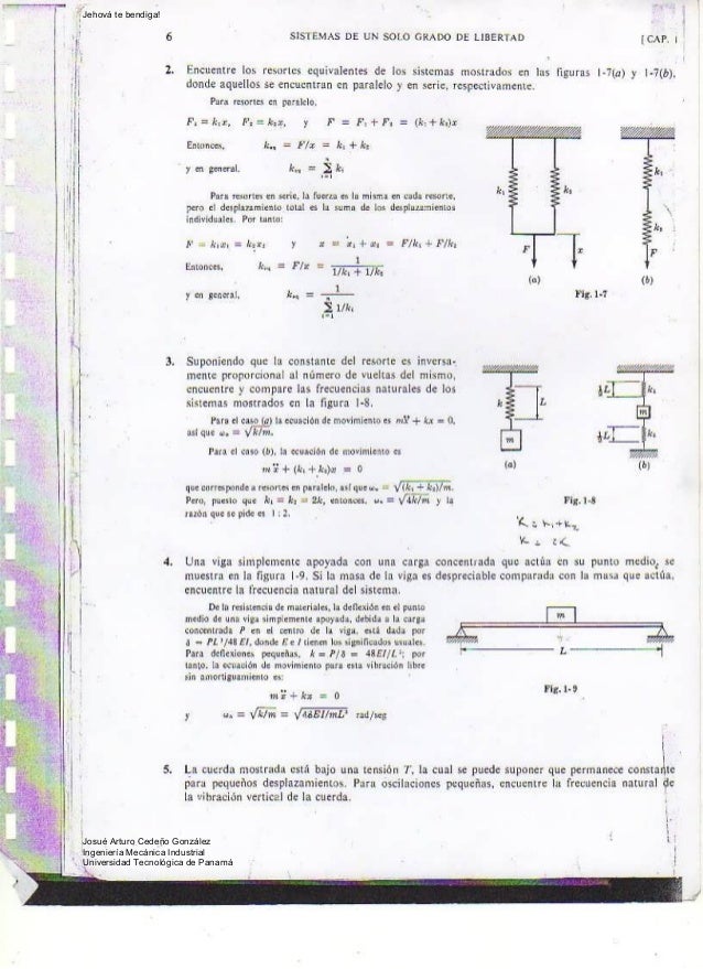Vibraciones mecánicas pdf libro
