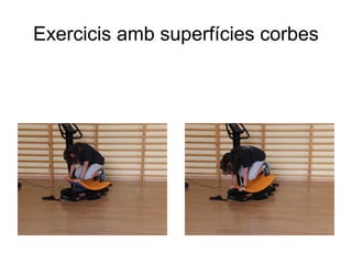 Exercicis amb superfícies corbes
 