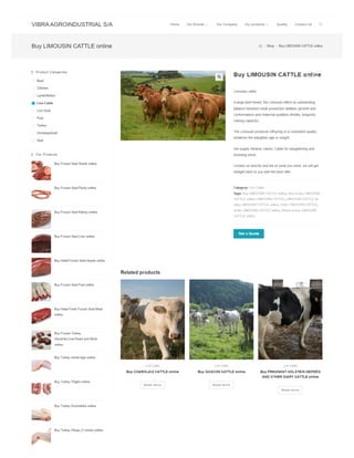 LIMOUSIN CATTLE for sale