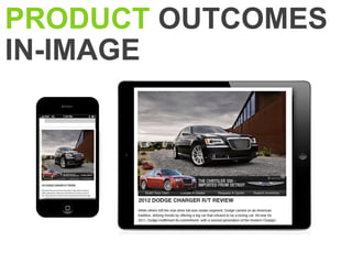 PRODUCT OUTCOMES
IN-IMAGE
 