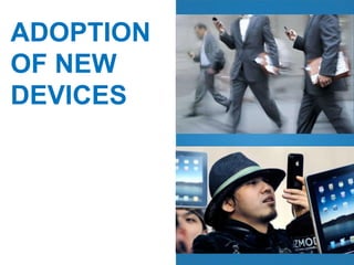 ADOPTION
OF NEW
DEVICES
 