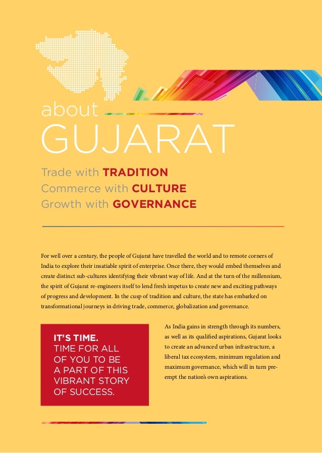 how to make travel brochure of gujarat