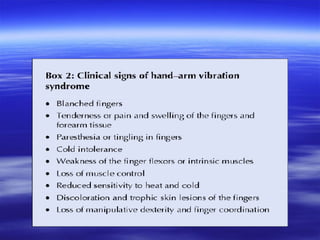 Vibration & Disease | PPT