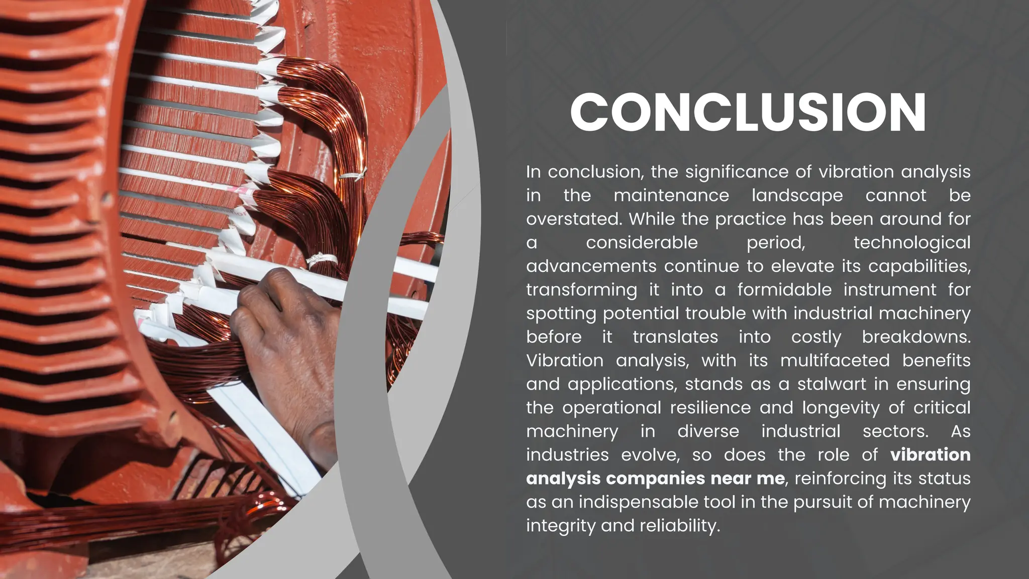 vibration analysis companies PPT