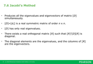 Mechanical vibrations chapter 7 introduction | PPT