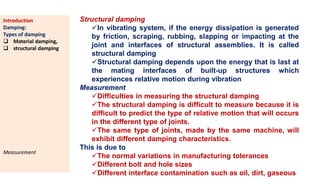 Vibration dampers | PPTX