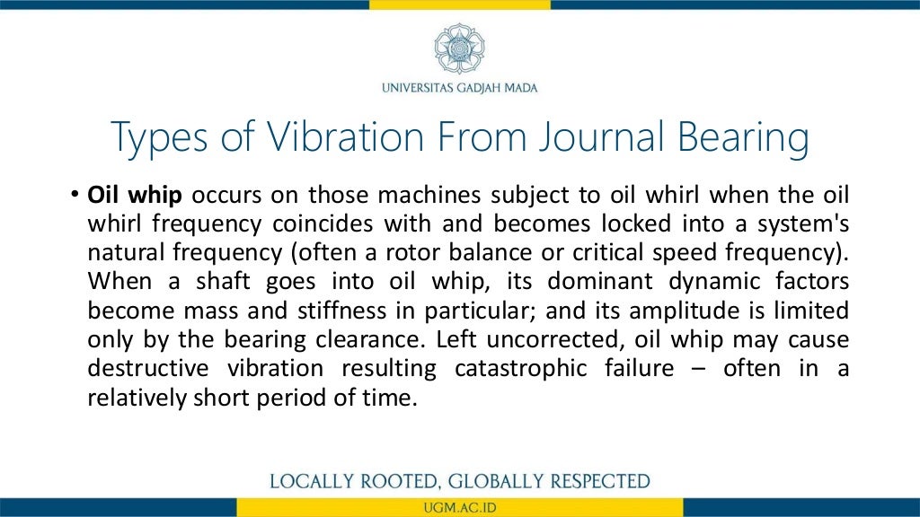 Vibration From Journal Bearing