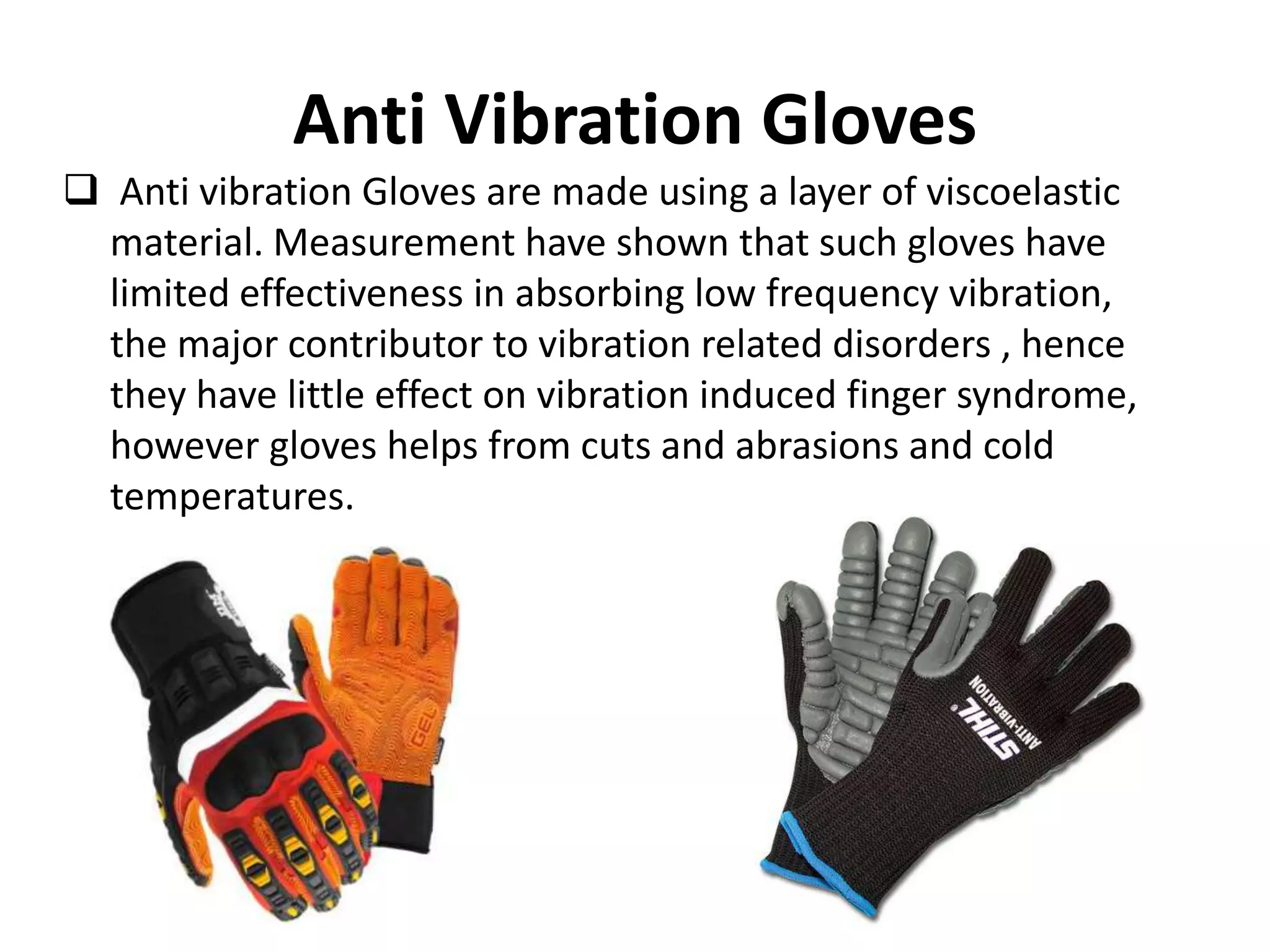 Vibration hazards OH & S