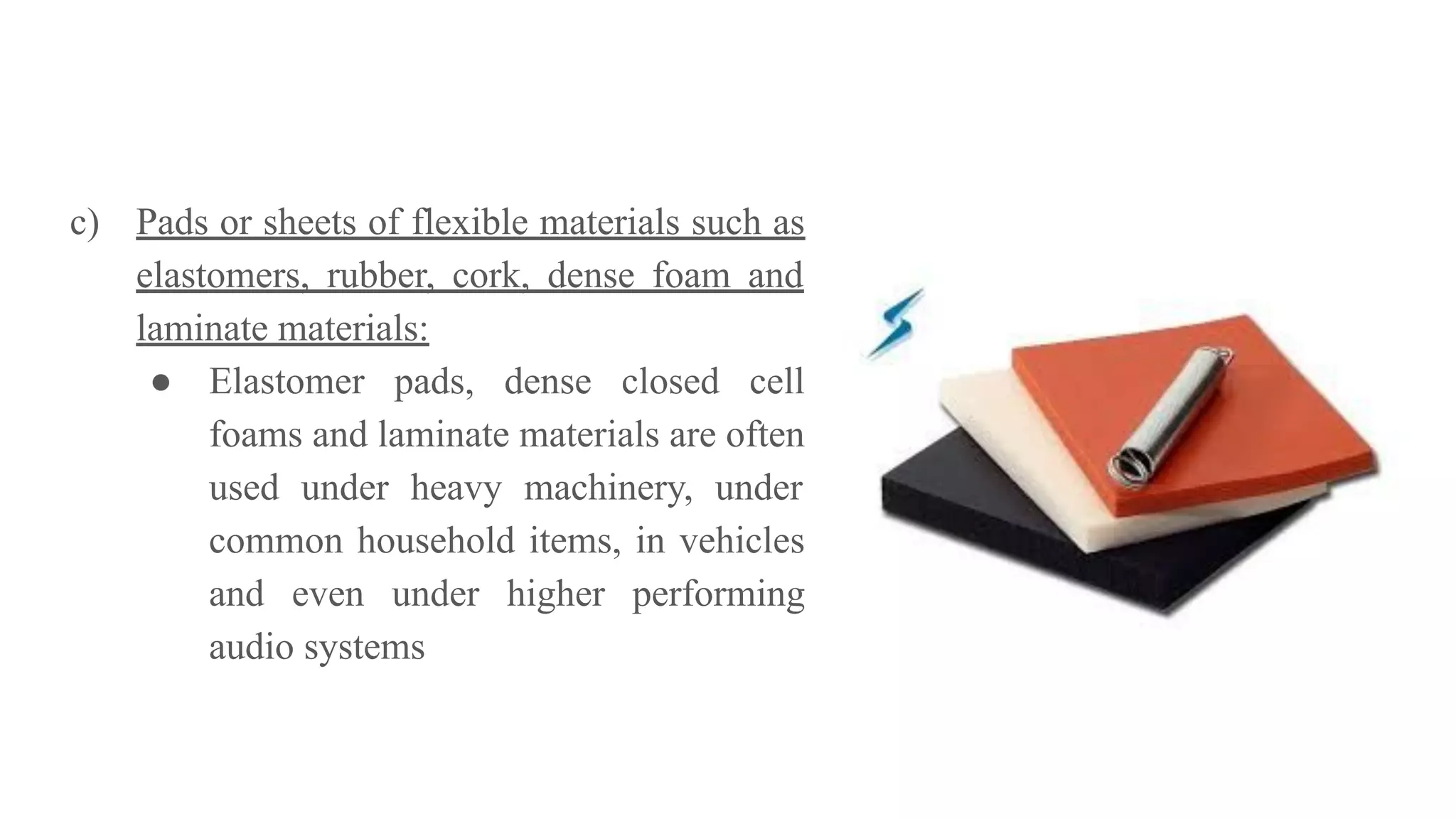 Vibration isolation methods in various industries | PDF | Auto Safety ...