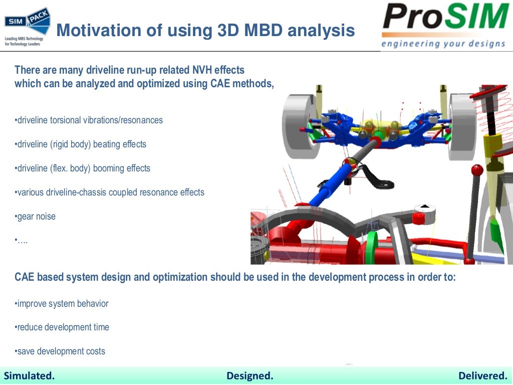Vibration Analysis of Drivelines using MBD