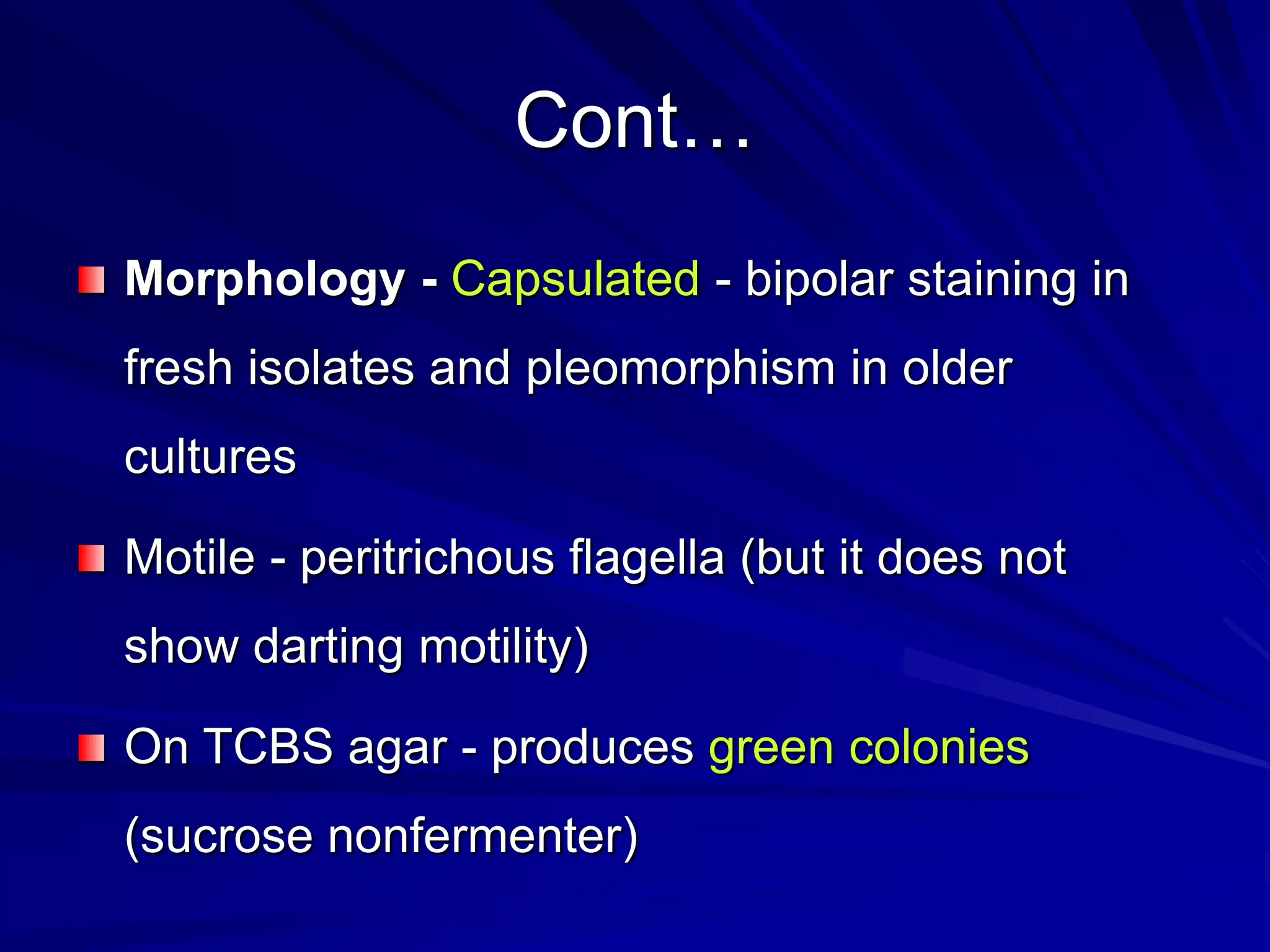 Vibrio cholera and Halophilic vibrio.ppt