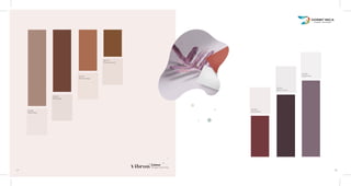 ZM 182
Melow Rose
ZM 167
Brick Brown
ZM 174
Peach Caramel
ZM 137
Rustic Orange
ZM 169
English Plum
ZM 116
Black Currant
ZM 168
Fiesta Rose
17 18
Colour.
Changes Everything
 