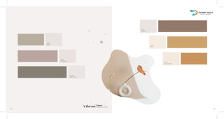 GL 155
Glisten
GL 136
Stylish Beige
GL 138
Swank Brown
GL 161
Brunette
GL 177
Fawn
GL 170
Classy Caramel
53 54
Colour.
Changes Everything
 