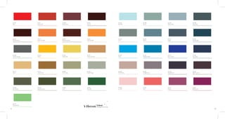 SF 118
Red
SF 117
Peach Red
SF 168
Fiesta Rose
SF 119
Maroon
SF 163
Sky Blue
SF 146
Shore
SF 179
Whyte Blue
SF 148
Aqua Teal
SF 144
Livid
SF 176
Denim
SF 164
Fogg
SF 130
Serene Blue
SF 120
Aqua
SF 147
Sapphire Blue
SF 121
Electric Blue
SF 122
Navy Blue
SF 182
Melow Rose
SF 181
Vintage Wine
SF 169
English Plum
SF 116
Black Currant
SF 166
Icy Pink
SF 113
Pink
SF 114
Poppy
SF 115
Barbie Pink
SF 131
Stark Saffron
SF 137
Rustic Orange
SF 174
Peach Caramel
SF 125
Light Orange
SF 126
Classic Orange
SF 124
Yellow
SF 123
Marie Gold
SF 170
Classy Caramel
SF 177
Fawn
SF 173
Cream Gold
SF 180
Clary Jade
SF 162
Desert Sage
SF 139
Chic Green
SF 129
Elegant Green
SF 165
Lush
SF 128
Emerald
SF 127
Apple Green
61 62
Colour.
Changes Everything
 