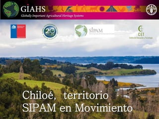 Chiloé, territorio
SIPAM en Movimiento
 