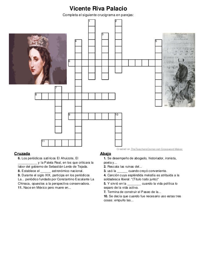 Conservador crucigrama Conservador crucigrama