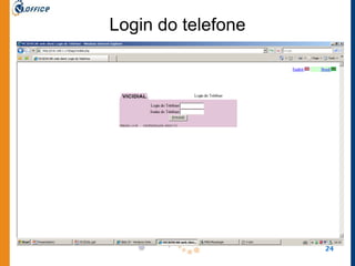 Login do telefone 