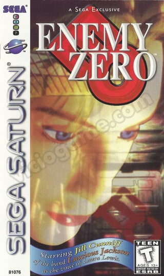 Enemy Zero (Sega Saturn) - Manual US