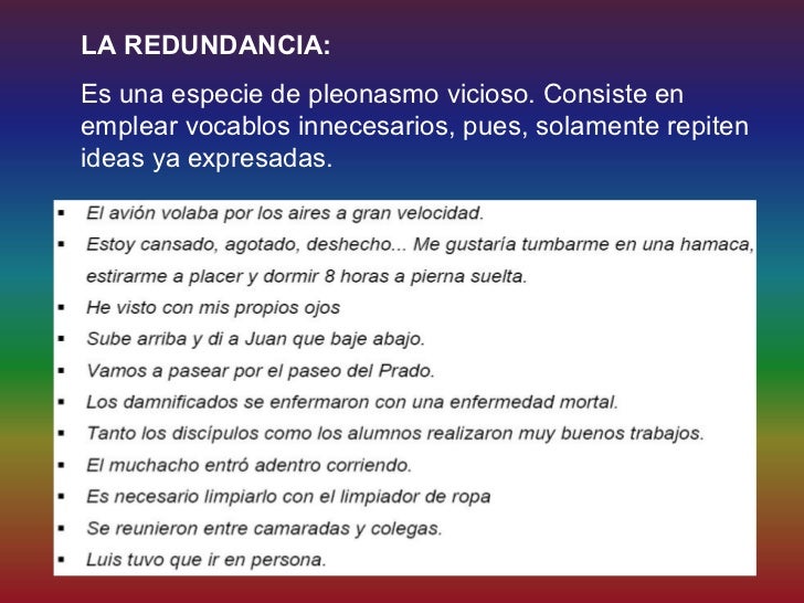 Vicios del lenguaje