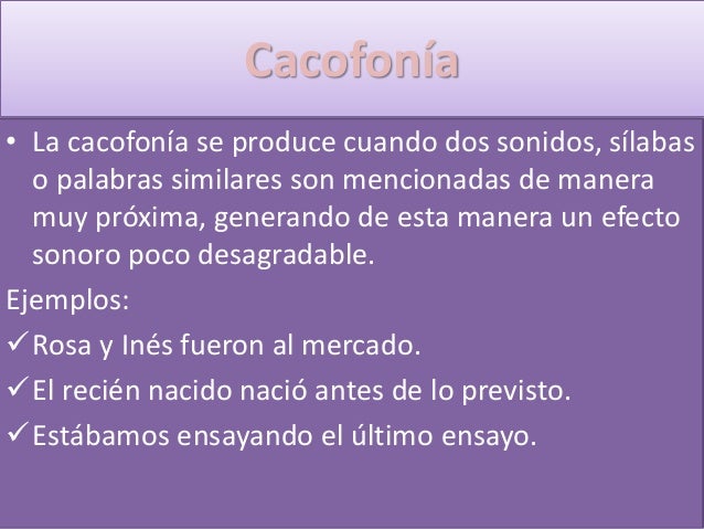 Vicios del lenguaje