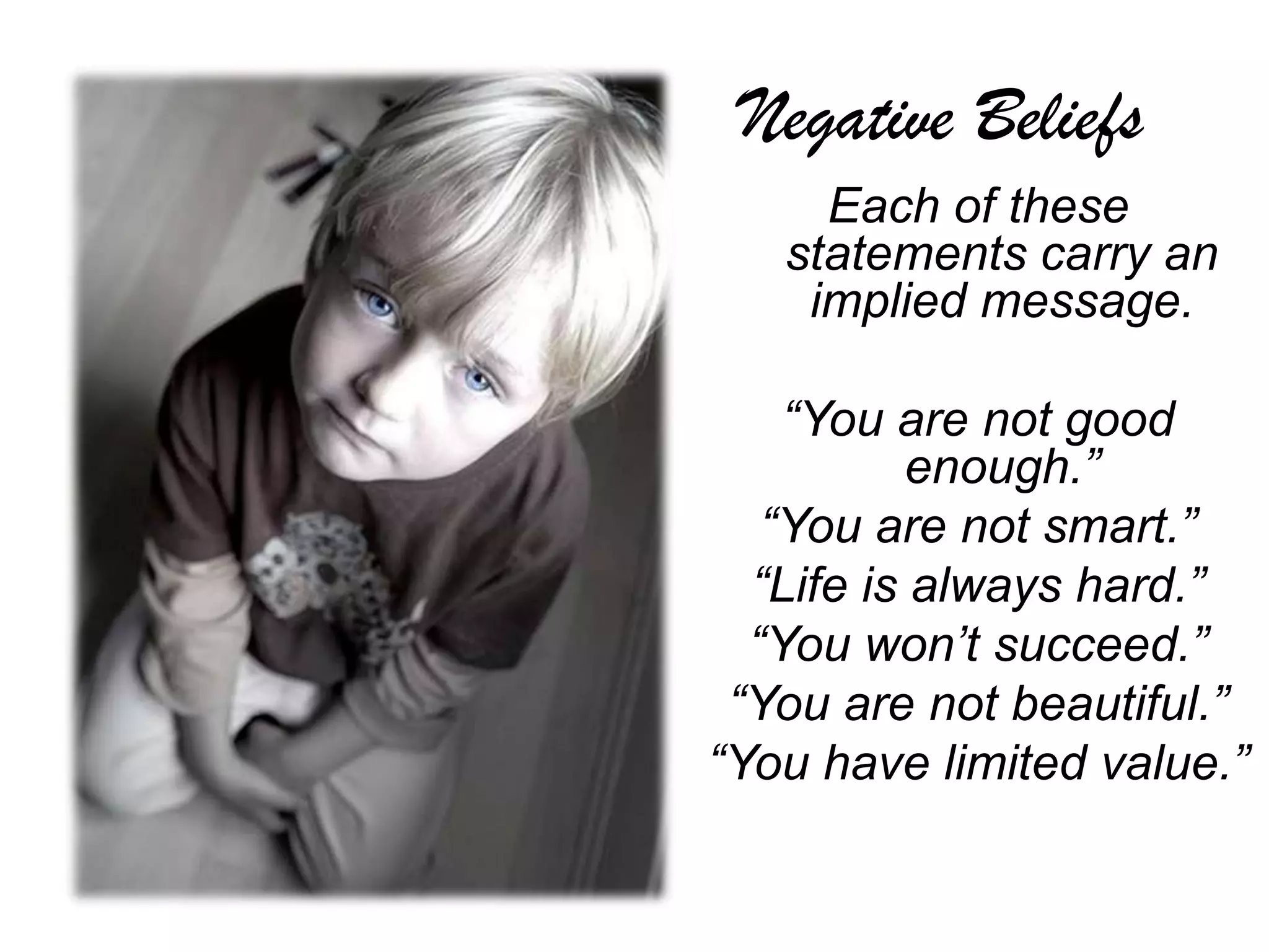 Generational SystemUntil you understand and handle your own personal Generational System you won’t break the chain of events that keep occurring for you and your family.