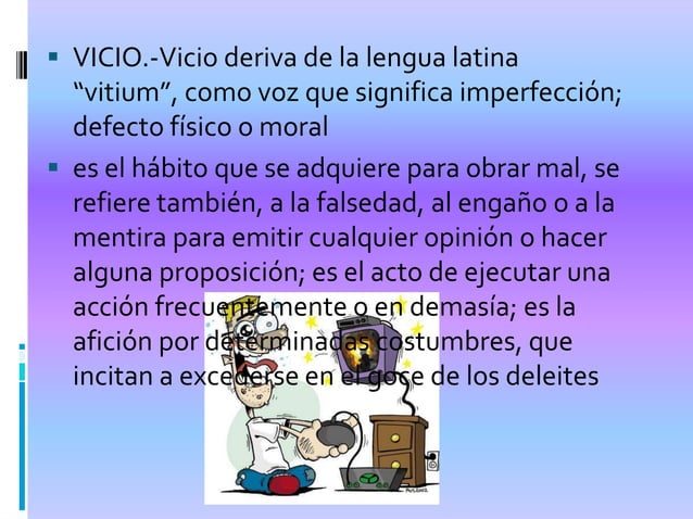 Vicio y virtud