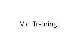 Vici Training
 