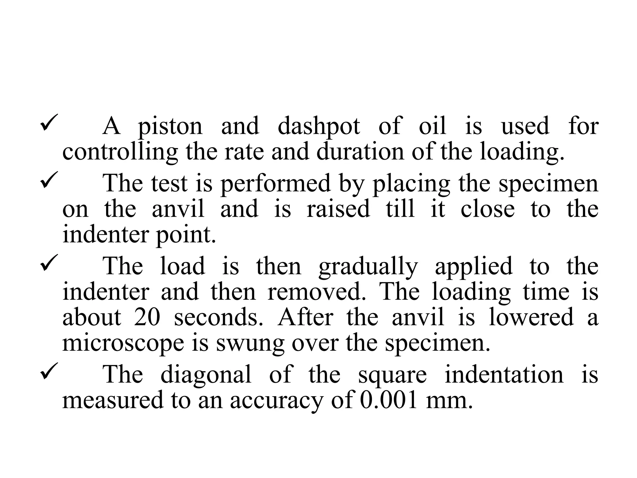 Vicker hardness test PPT