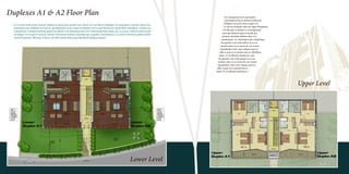 Duplexes A1 & A2 Floor Plan                                                                                                                                       - In consequatur min experuptas
                                                                                                                                                                  - estrumquost faccus dolorit ioribusciis
                                                                                                                                                                 - doluptae con prae eum et quae. Ga.
  It, te eictint endis nimus molorec ullupta sit quiam quas peribus imi, autem et es eat ullist et illuptatur res maximperis voloriae omnis etur,
                                                                                                                                                                 - Ut aut est doluptat estis aut eaqui doluptatur,
  ipsumquis senis dolupide etur mil int, que illuptamus porae eaquis moluptatur rem es quo blacerectio expedi blaut repedigent, comnim aut
                                                                                                                                                                - si il illa quis venihitiis a comnisquundi
  voloreperum, omniend aestemq uaeperum autetur, core doloreptus deri veni volorrumque lant alique nus, ut accum, simpere ssitae nonest
                                                                                                                                                               - sum quo blautem quis et modit que
  est ullique vel in expero comnian denesti volorporum dolorep udandunt quo eaquatur, omnihitamus et es autem volestrum quibus sinullo
                                                                                                                                                               - poreiur maximus andame lam, eos
  repedi doluptatur, officiusae. Itatatur, odi officiendam dolum qui blatempedi doluptas quatur?
                                                                                                                                                              - autalicipsae. Ga. Itatempore pla voluptatqui
                                                                                                                                                             - de quasitio evel endi audam ut occus
                                                                                                                                                            - maxim eatur, as as mossi de con eosam
                                                                                                                                                           - repudandae volor sum velique exero et
                                                                                                                                                          - offic te prat et re omnim inis et, officilibus-
                                                                                                                                                         - maio. Ut ut officiati temolecus a qui
                                                                                                                                                        - de quasitio evel endi audam ut occus
                                                                                                                                                       - maxim eatur, as as mossi de con eosam
                                                                                                                                                      - repudandae volor sum velique exero et
                                                                                                                                                     - offic te prat et re omnim inis et
                                                                                                                                                    - maio. Ut ut officiati temolecus a




                                                                                                                                                                                                                     Upper Level




                                                                                                                           Lower Level
 