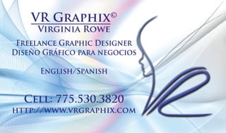 VR Graphix Business Card