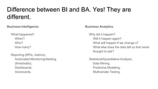 data science and business analytics | PPTX