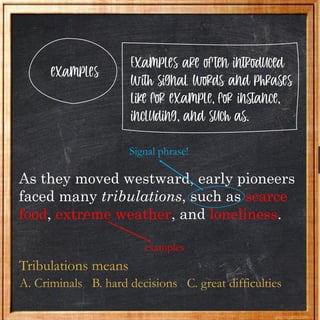 Vocabulary in Context