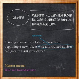 Vocabulary in Context