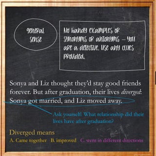 Vocabulary in Context