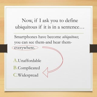 Vocabulary in Context